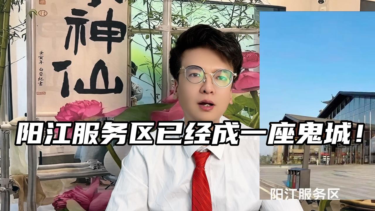 阳江服务区已经成一座鬼城！