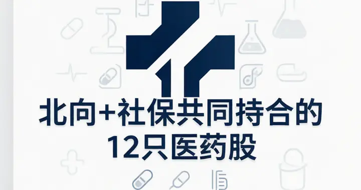 重磅好消息！北向资金+社保资金联手持仓的12只医药股