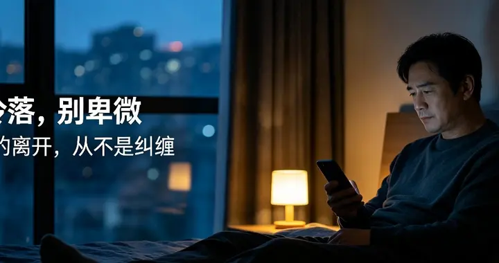 在乎的人渐渐疏远，最高级的做法，就六个字