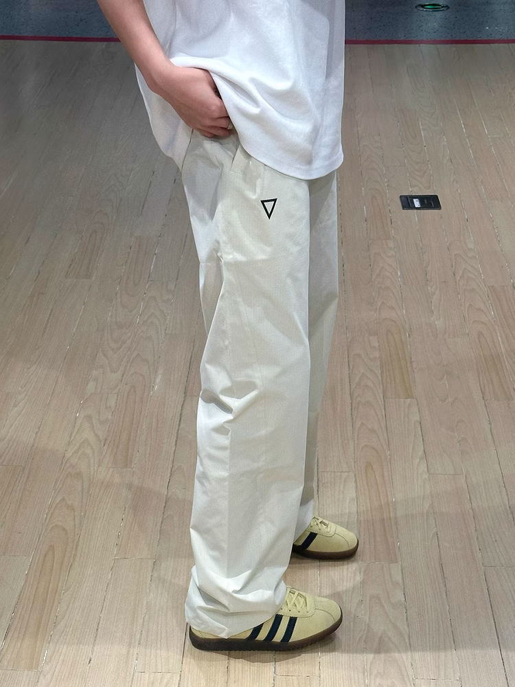 杏色三防软壳冲锋裤男款夏季薄款冰丝速干工