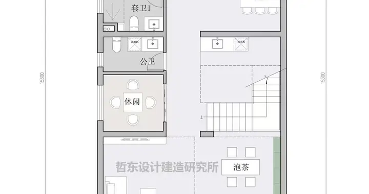 7.8×15.3米三层自建房！窄面宽万能户型，农村建房照建不踩坑