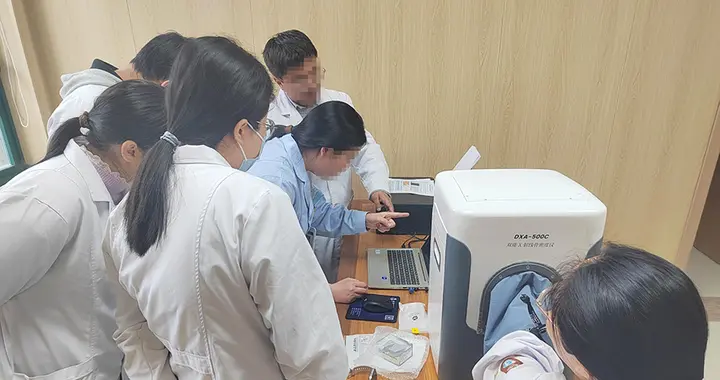 品源医疗DXA-500C便携式双能X射线骨密度仪成功装机洛舍镇卫生院
