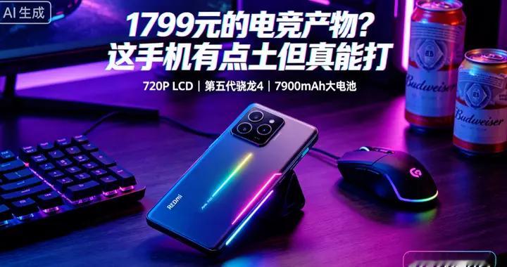 1799元红米M100！参数很粗糙但耐造，这就是实诚