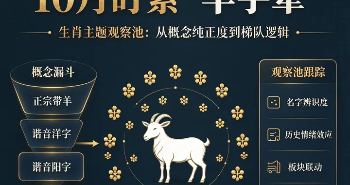 10月盯紧“羊字辈”27朵潜力金花，未来有望一飞冲天！