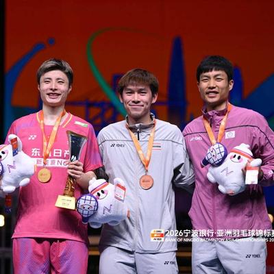 用户kl天边的云：2026年羽毛球亚锦赛