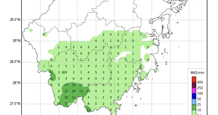 浙江天气南北分化！浙南今明迎中到大雨+雷雨，浙北升温28℃