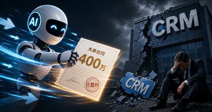 AI 抢走 400 万大单！第一大 CRM 厂商被抛弃了