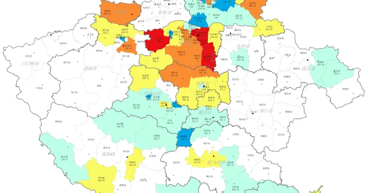 2025年前三季度郑州市各区县生产总值，郑东新区增量最大