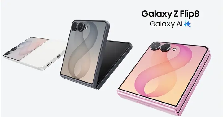 三星Galaxy Z Flip8手机全新登场，轻巧机身藏多元智能体验