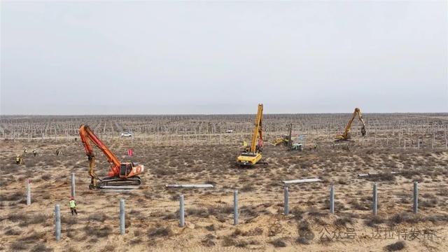 “六个行动”进行时 | 中节能太阳能达拉特旗50万千瓦防沙治沙光伏一体...