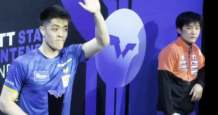 果然张本运气被他耗光了，冠军梦又泡汤了，“林妹妹”表情再现