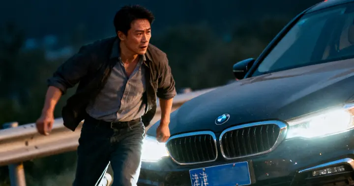 津雄高速惊魂夜！男子爬引擎盖拦车，交警3招保命指南必看