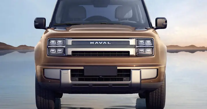 哈弗全新SUV官图发布，外观很方正硬朗，侧开式后尾门+背挂胎