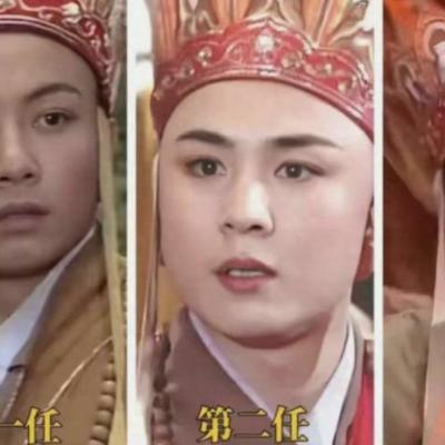 大派派：三位唐僧中，徐少华年轻的时候长的