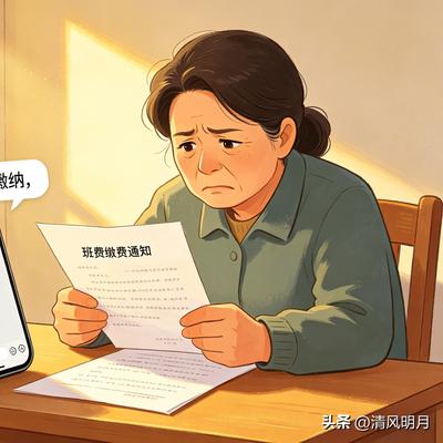 清风明月：班费一年三四千，家长坦言不是不