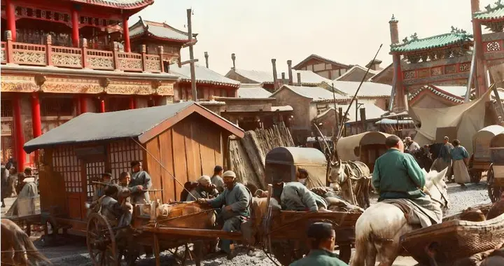 清末老照片：82.8公斤囊肿患者、轮椅上的李鸿章、马克沁机枪威力