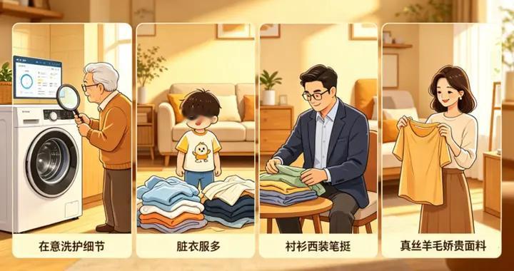 TCL超级筒洗衣机，破解三代家庭洗护难题