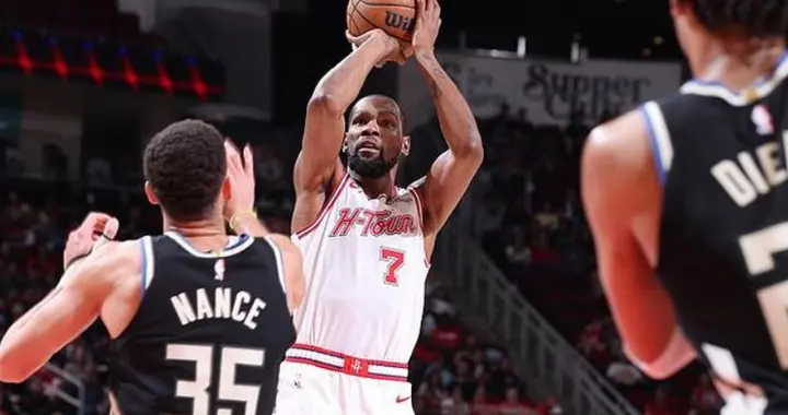 双杀雄鹿！火箭4连胜，探花9记三分创纪录，杜兰特19+9，申京受伤