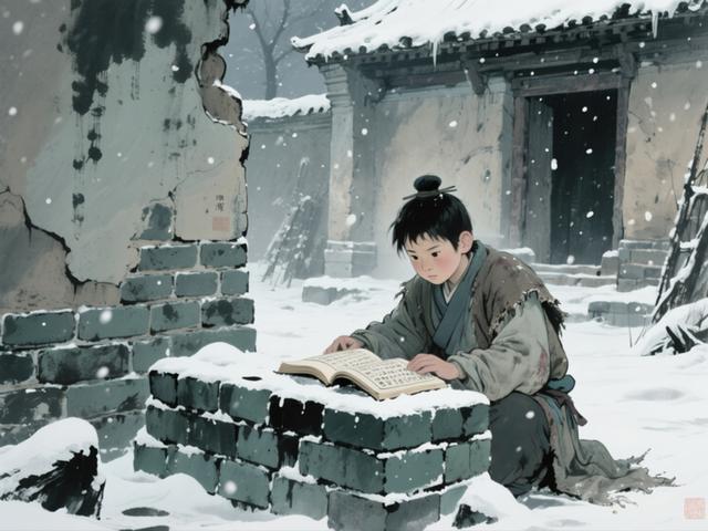 寒门少年雪地蘸水抄书，60年后帝王跪拜！东汉帝师桓荣的传奇人生