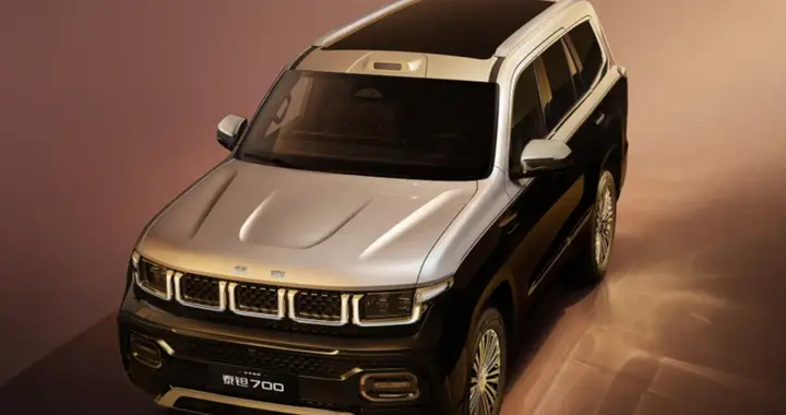 北京越野全新SUV，泰钽700，非承载式车身+激光雷达