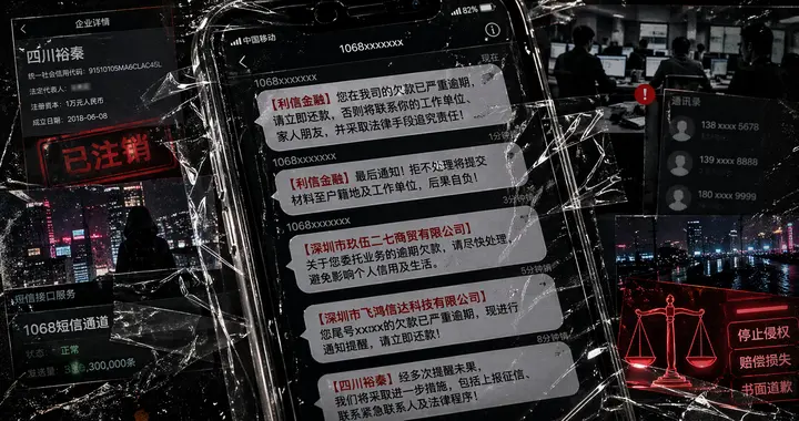 穿透1068号段乱象，揭秘网贷平台与催收外包的“防火墙”游戏