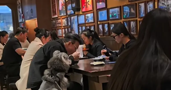 郑州面馆狗上桌后续：邻座无奈，爆料者被投诉，面馆回应不被认可