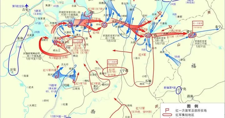 ‌第二次反围剿期间红一方面军各级领导成员名录（1931年春）
