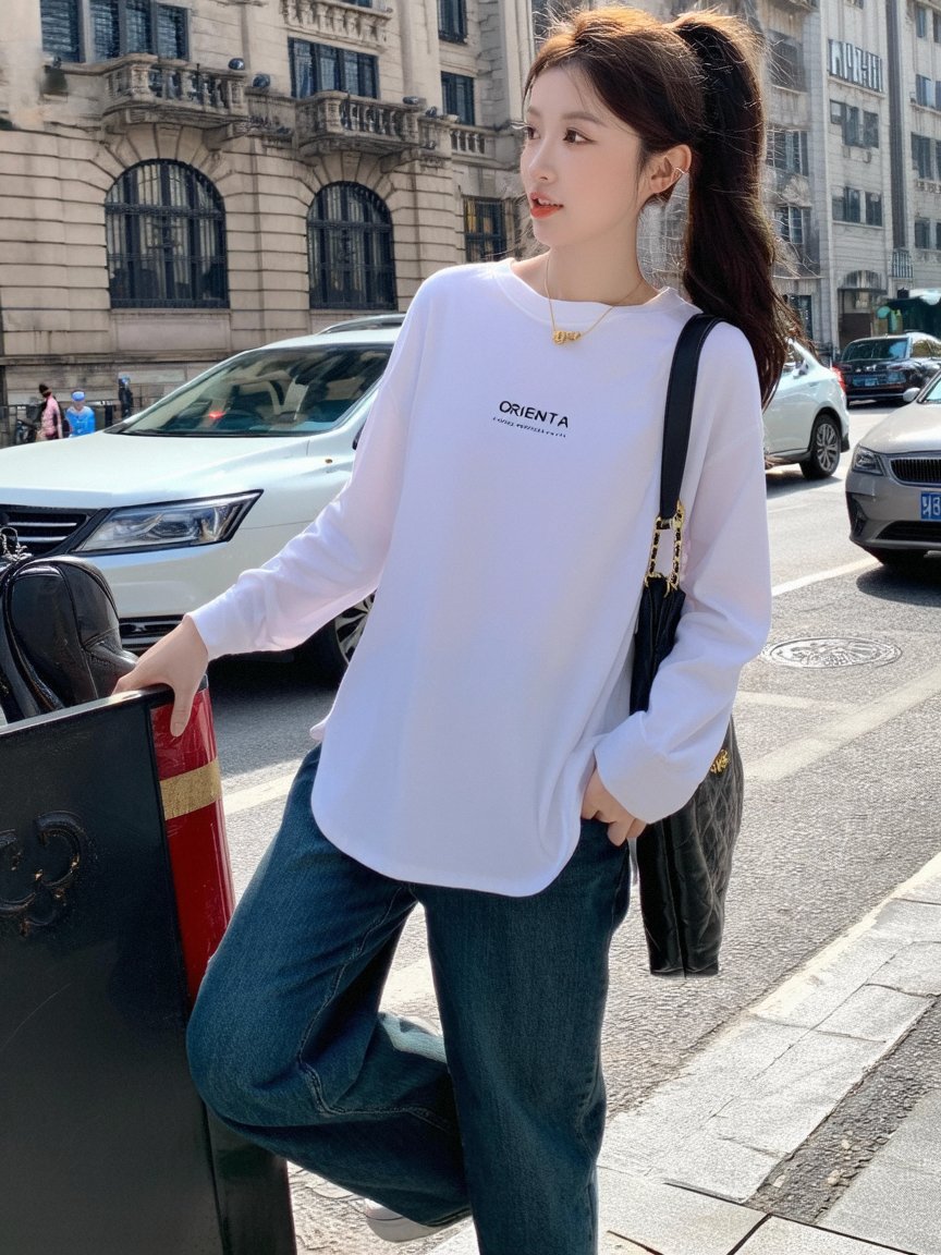 初春穿搭|小个子T恤搭配