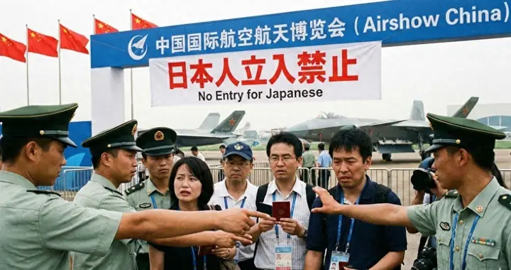 珠海航展下逐客令：日本人一律不准入内！日方盯上的情报也全泡汤