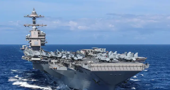 福特航母中东执行任务部期间出现故障，已躲到克罗地亚进行维修