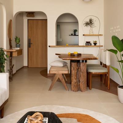 装修佳智慧：65平米公寓，以天然材料构筑