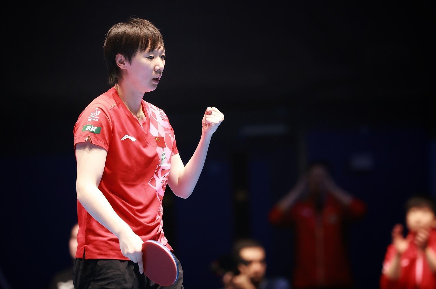 WTT欧洲大满贯瑞典站 今日WTT瑞典站女单1/4决赛，王曼昱￼4-1...