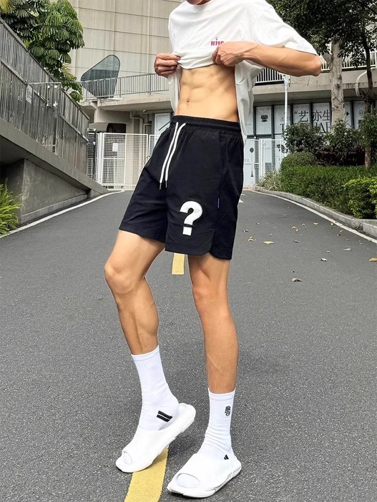 美式速干短裤男款夏季户外跑步运动五分裤子