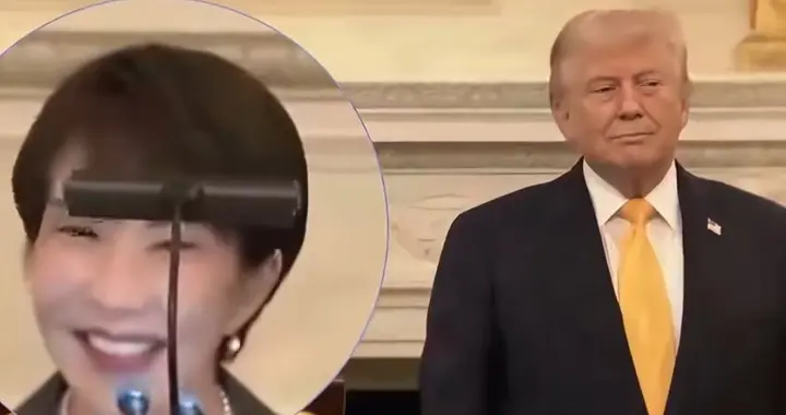 高市早苗与美总统共进晚餐，跳迪斯科，还夸对方基因好儿子帅