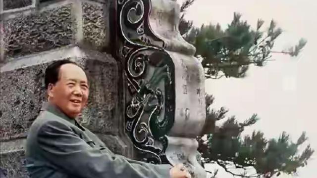 橙子看历史：庐山青石一张照，藏尽伟人乾坤