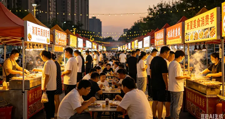 德州天衢新区：消夏美食季启幕，烟火气里藏着城市大活力