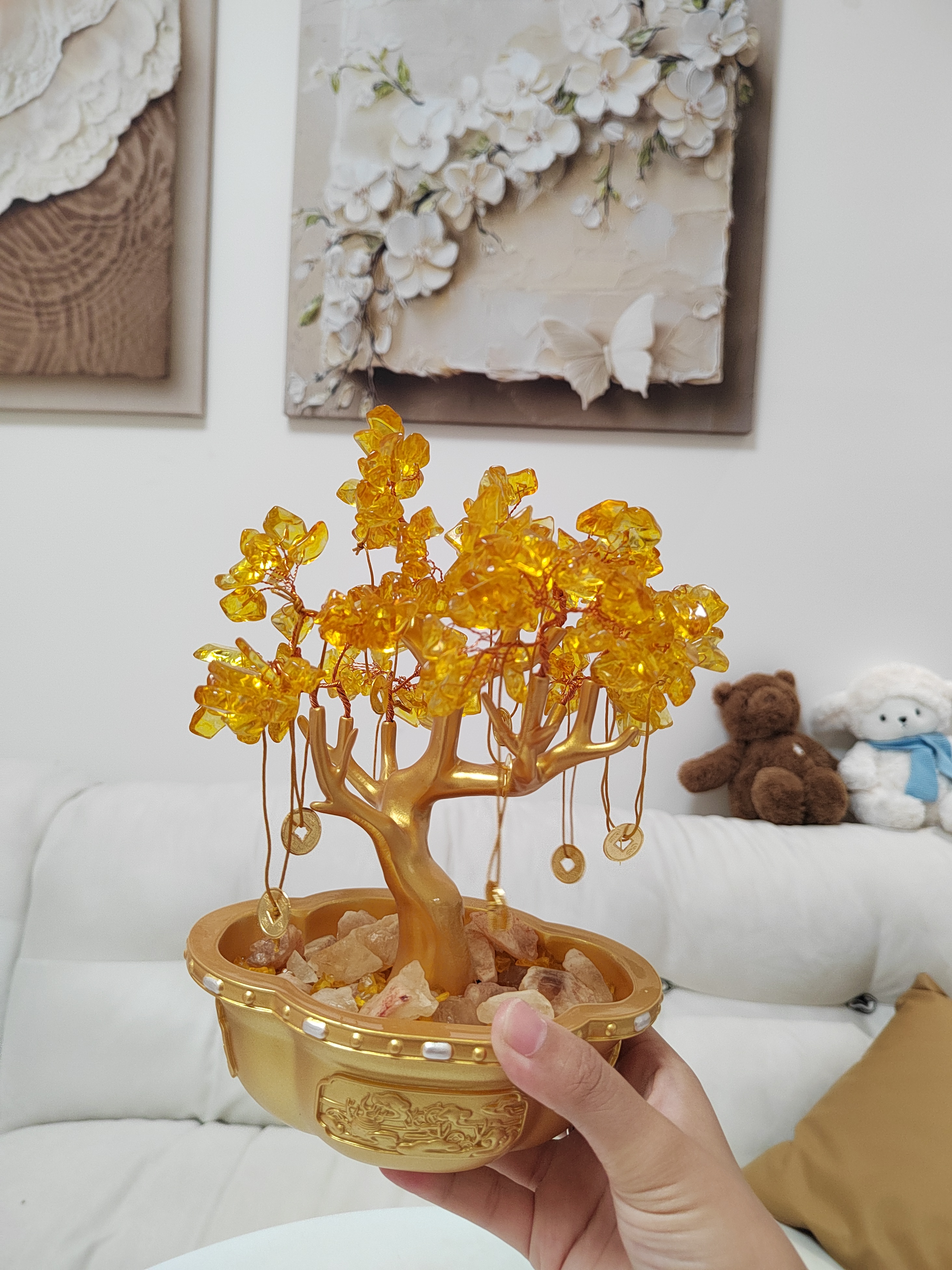 故宫摇钱树，香伴福至好运来