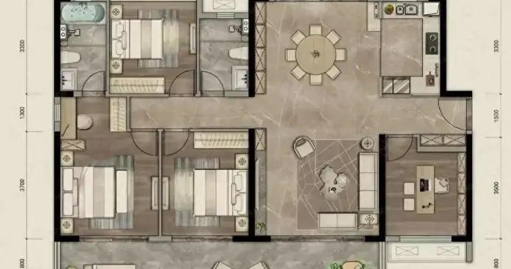 146㎡理想之居，解锁生活诗意密码