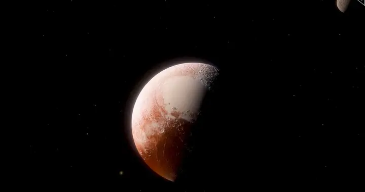 冷知识：冥王星体积比月球还小，直径不足两千四百公里
