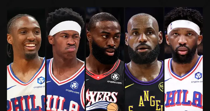 ESPN晒詹姆斯加盟10支可能球队后的首发阵容，哪队最适合？