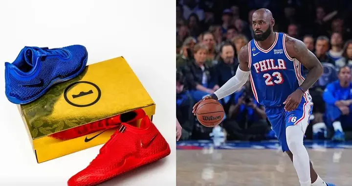 詹姆斯的「鸳鸯配色」LeBron 24，仅有 76 双！