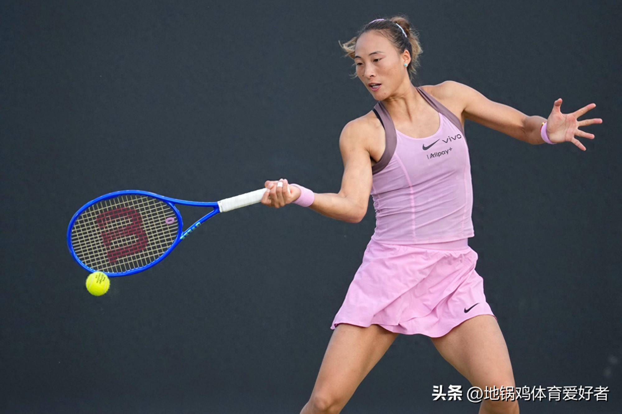 7月14日凌晨，郑钦文2-0横扫种子选手，拿下雅典站开门红