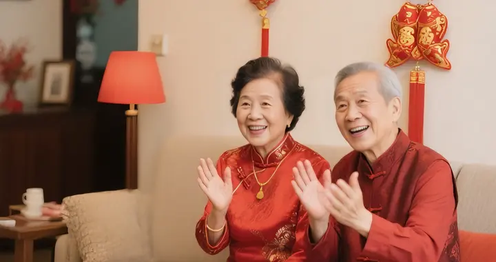 正月初一台湾三伯母视频拜年，万人迷用苏州话喊了声“三姆娒”