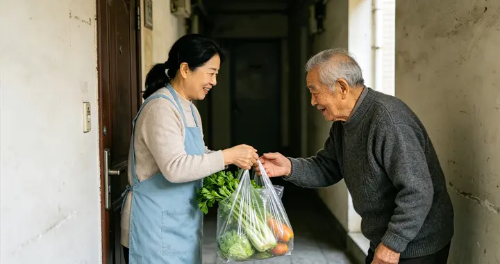 小区最美邻居！阿姨三年默默帮扶独居老人