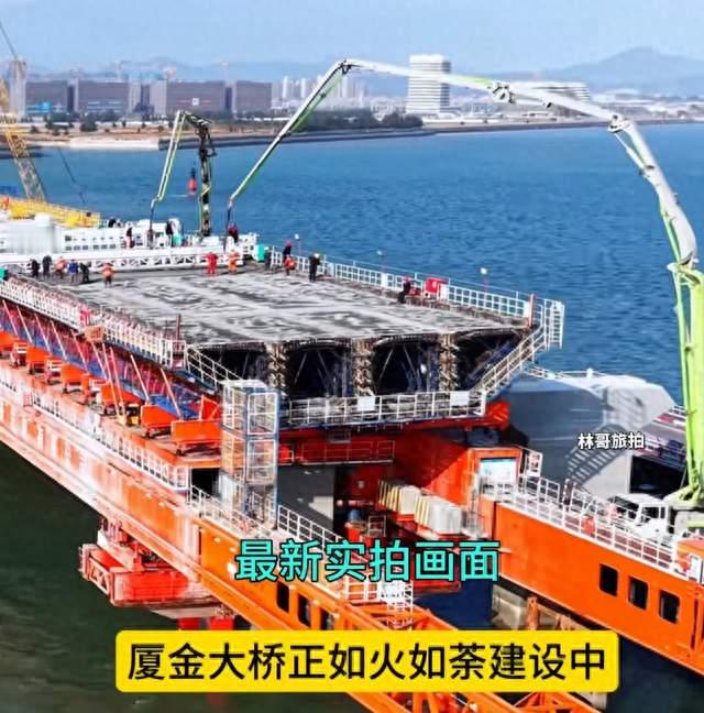 厦金大桥加速推进！一边热火朝天，一边民心所向，真相太暖心