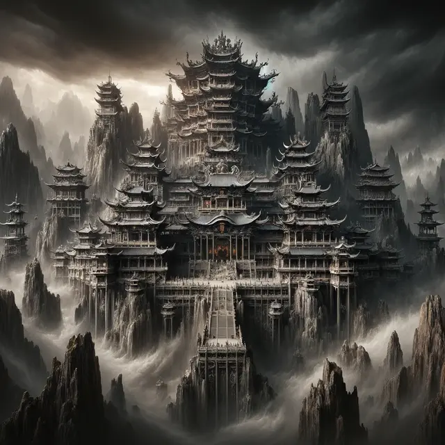 中国神话—地府篇—罗酆六天—泰煞谅事宗天宫