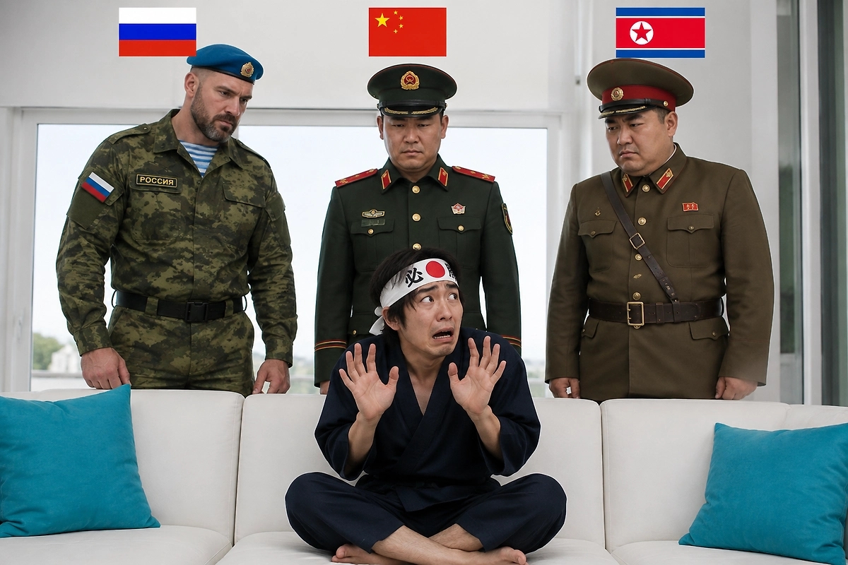 三个邻居 —— 三种威胁：日本《防卫白皮书》再次点名俄、中、朝！ 中国...