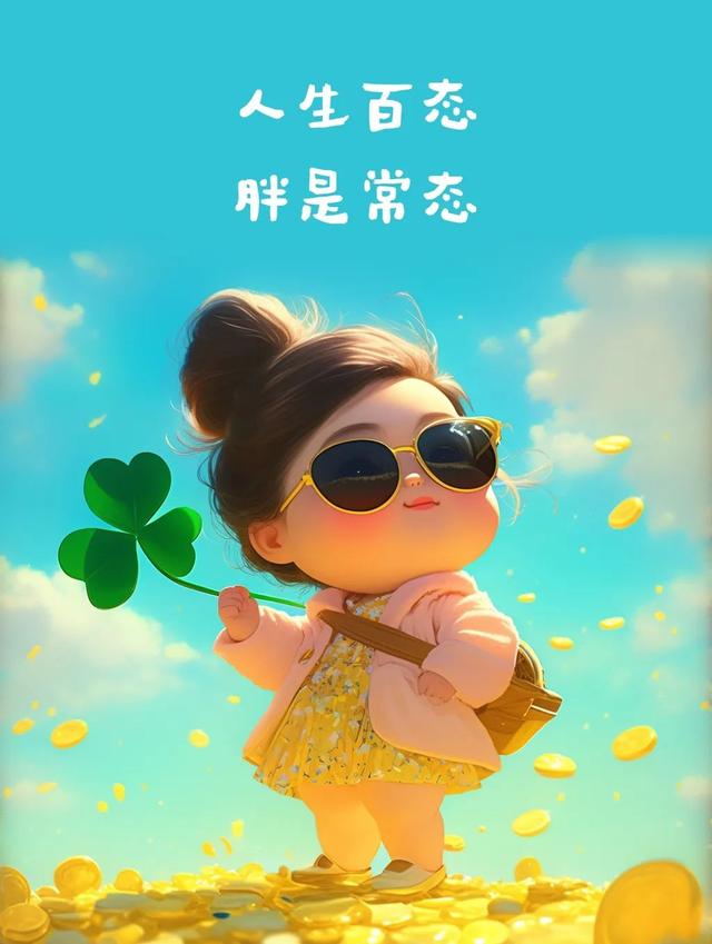 我长胖了，幽默一点怎么说