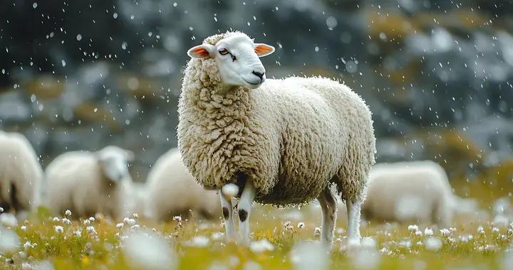 羊毛衫洗了会缩水，那绵羊淋雨后，会不会被自己勒死？