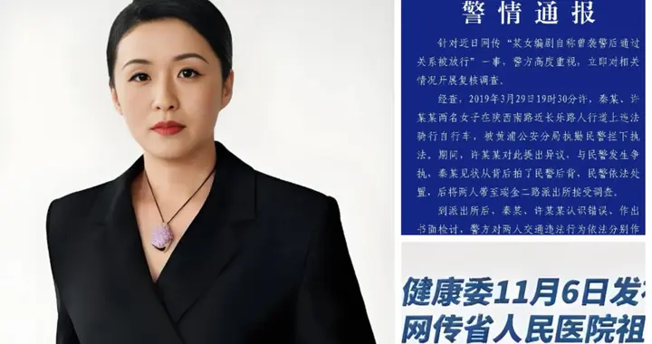 上海警方通报秦雯“袭警”事件，打了谁的脸？